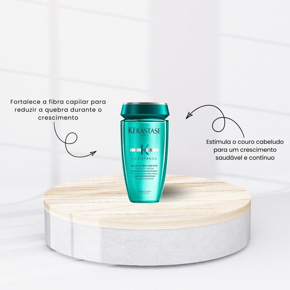 Kérastase Résistance Extentioniste Shampoo 250ml + Condicionador 200ml ÚNICO 3