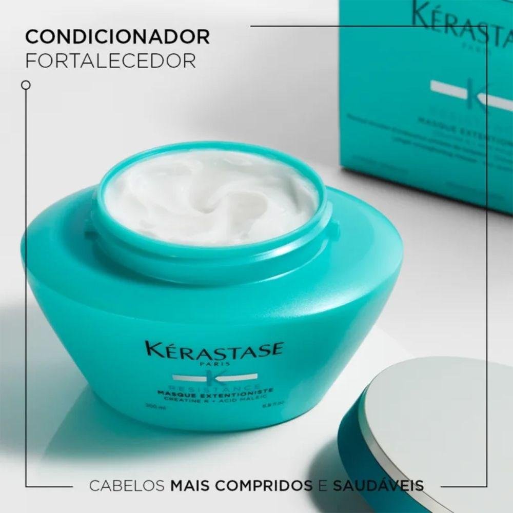 Kérastase Résistance Extentioniste Shampoo 250ml + Máscara 200ml ÚNICO 3