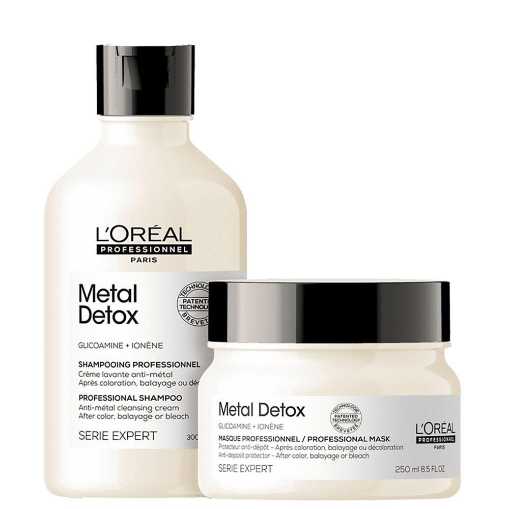 L'Oréal Professionnel Metal Detox Shampoo 300ml+ Máscara 250g ÚNICO 2