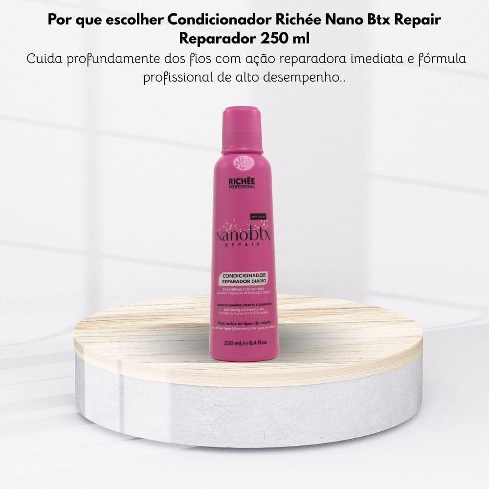 Richée Nano Btx Repair Condicionador Reparador 250ml 250ml 5