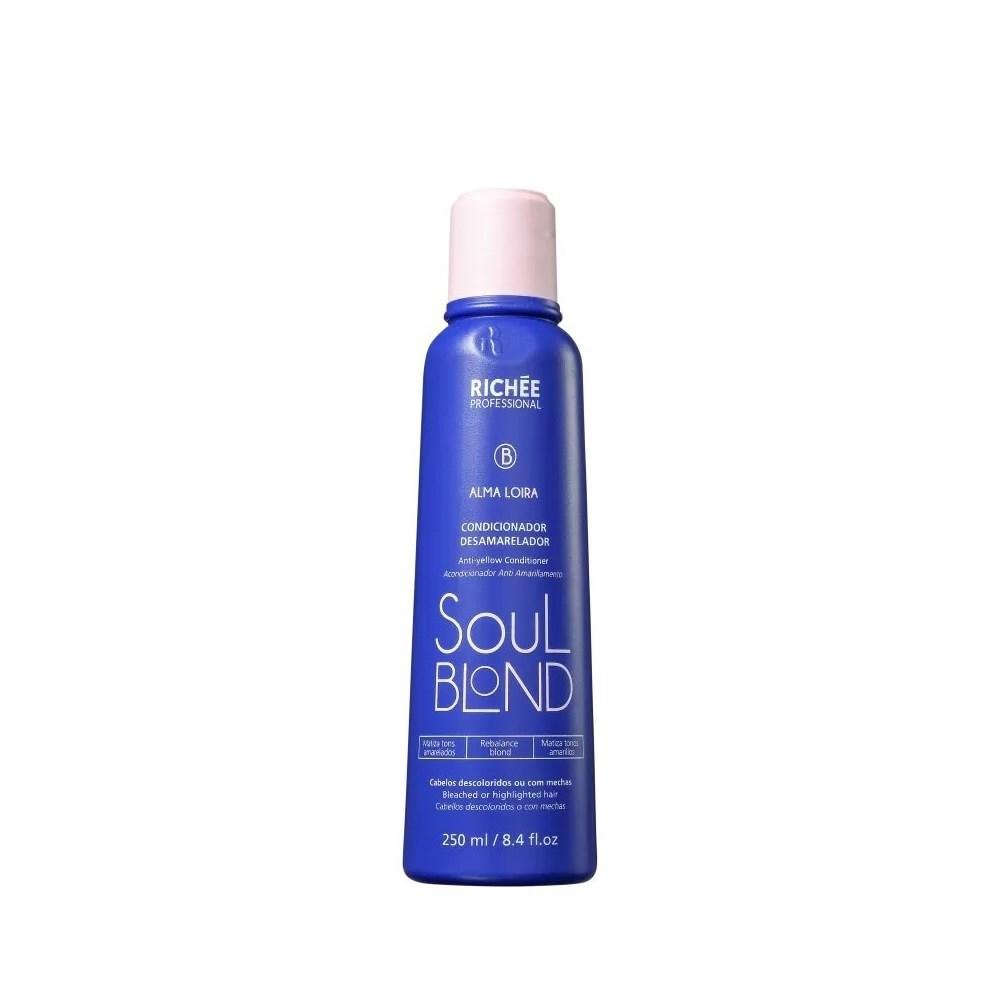 Richée Soul Loira Condicionador Desamarelador 250ml 250ml 1