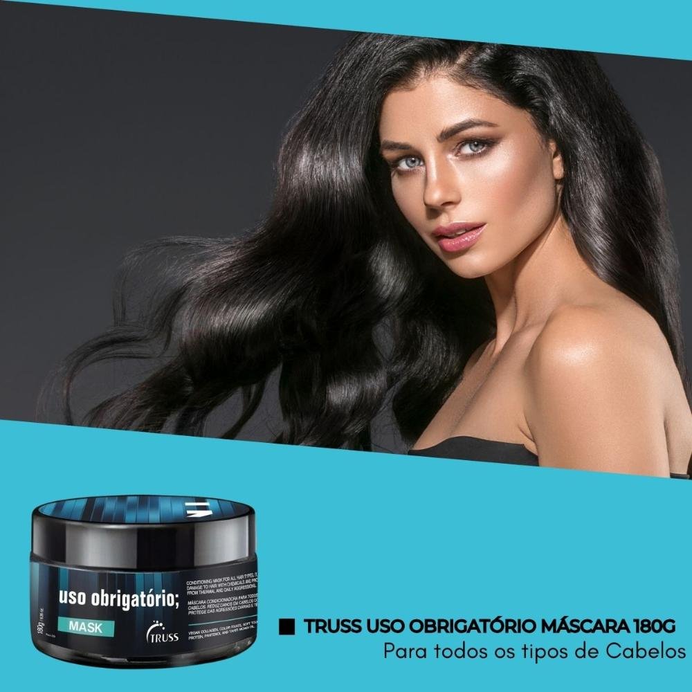 Truss Uso Obrigatório Máscara 180g 180g 2