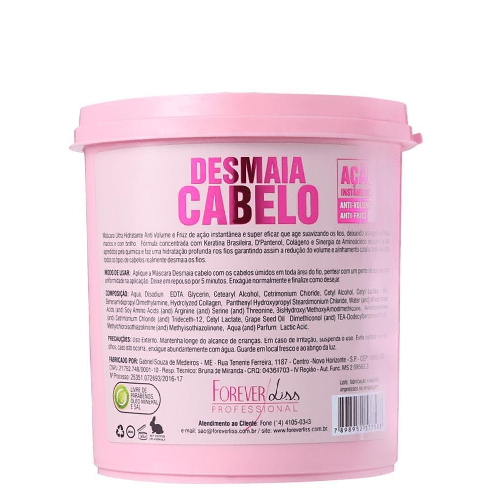 Máscara Forever Liss Desmaia Cabelo Ultra Hidratante 950 g 950g 7