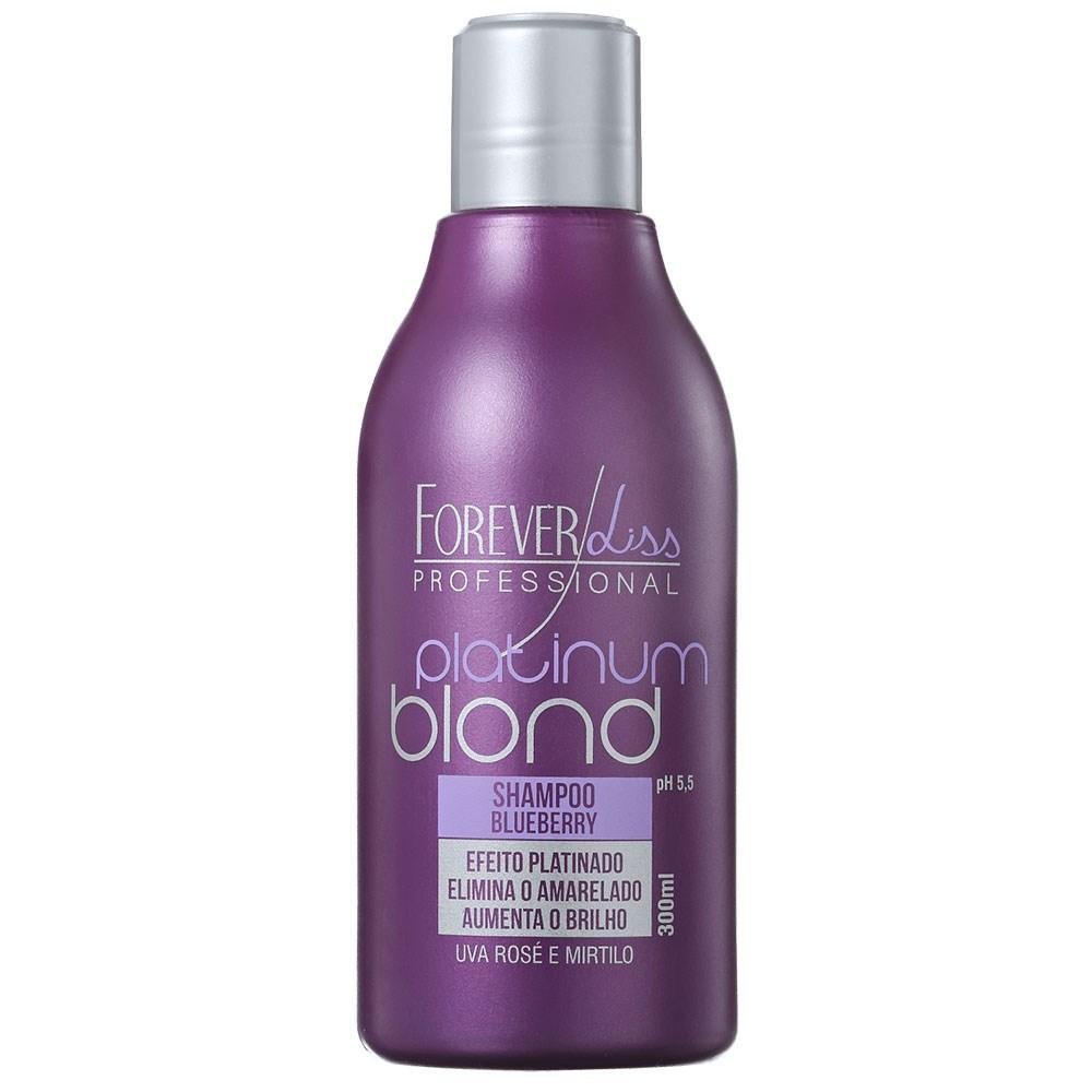 Shampoo Forever Liss Platinum Blond Matizador 300 ml 300ml 3