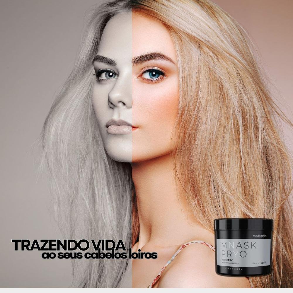 Madamelis Máscara Matizadora Neuter Yellow 500g 500g 4