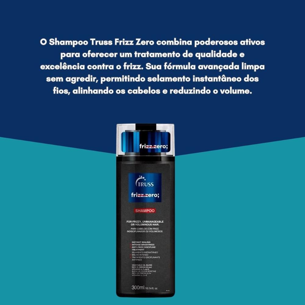 Truss Frizz Zero Shampoo 300ml 300ml 4