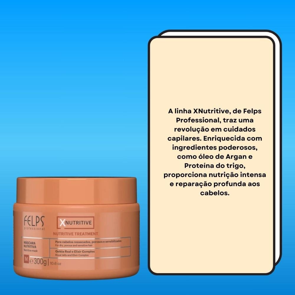 Felps Professional XNutritive Máscara Nutritiva 300g 300g 3