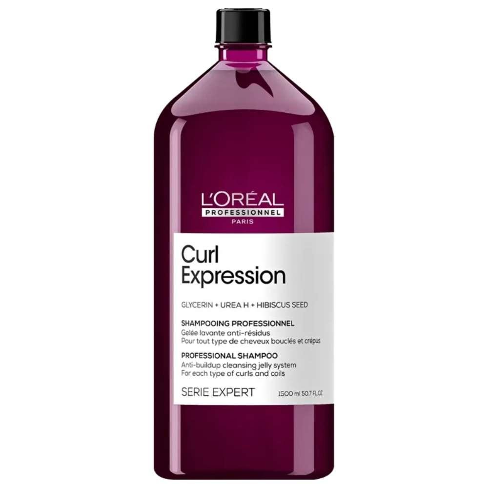 L'Oréal Professionnel Curl Expression Shampoo Anti-Resíduo 1500ml 1,5L 1