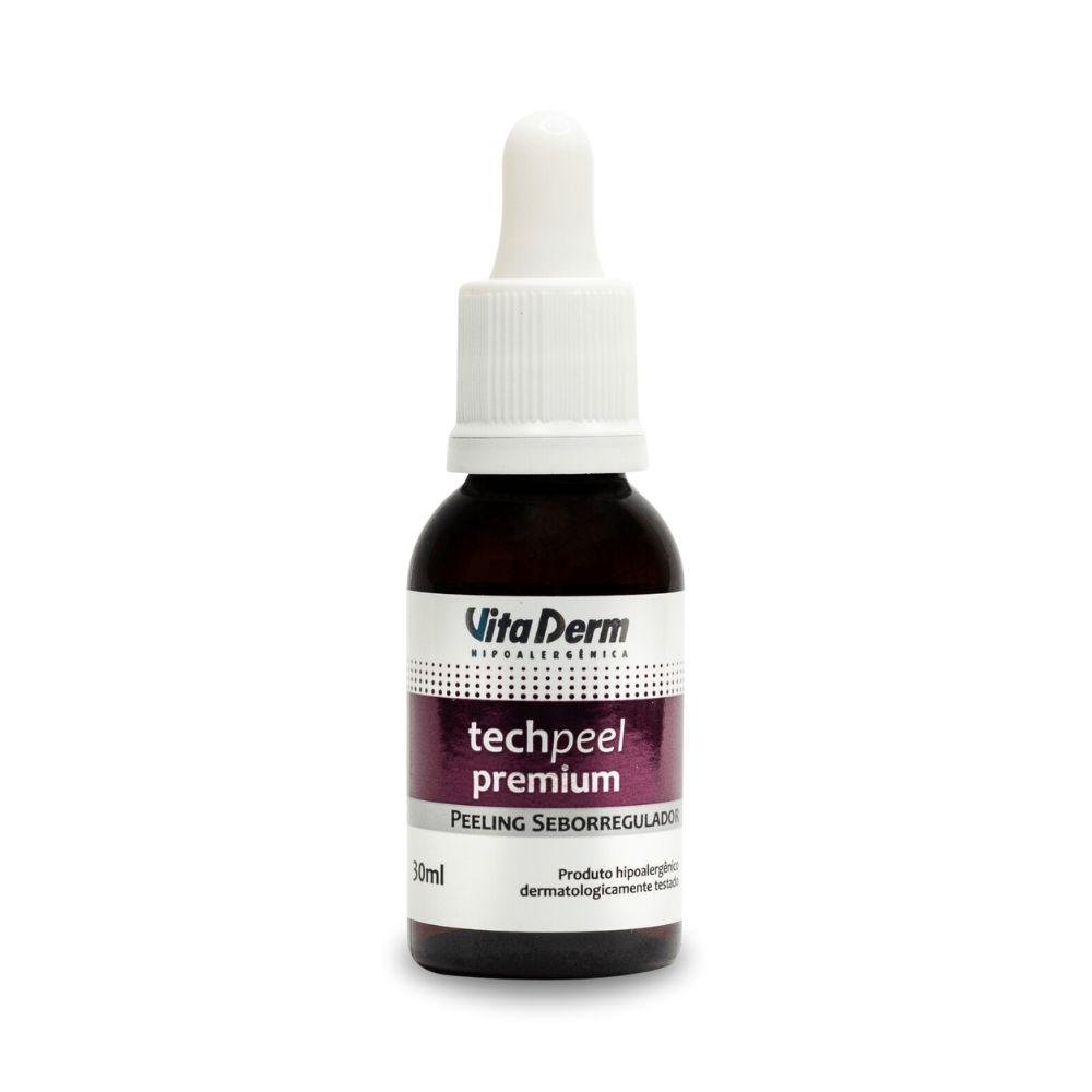 Vita Derm Tech Peel Peeling Seborregulador Sérum Facial 30ml 30ml 1