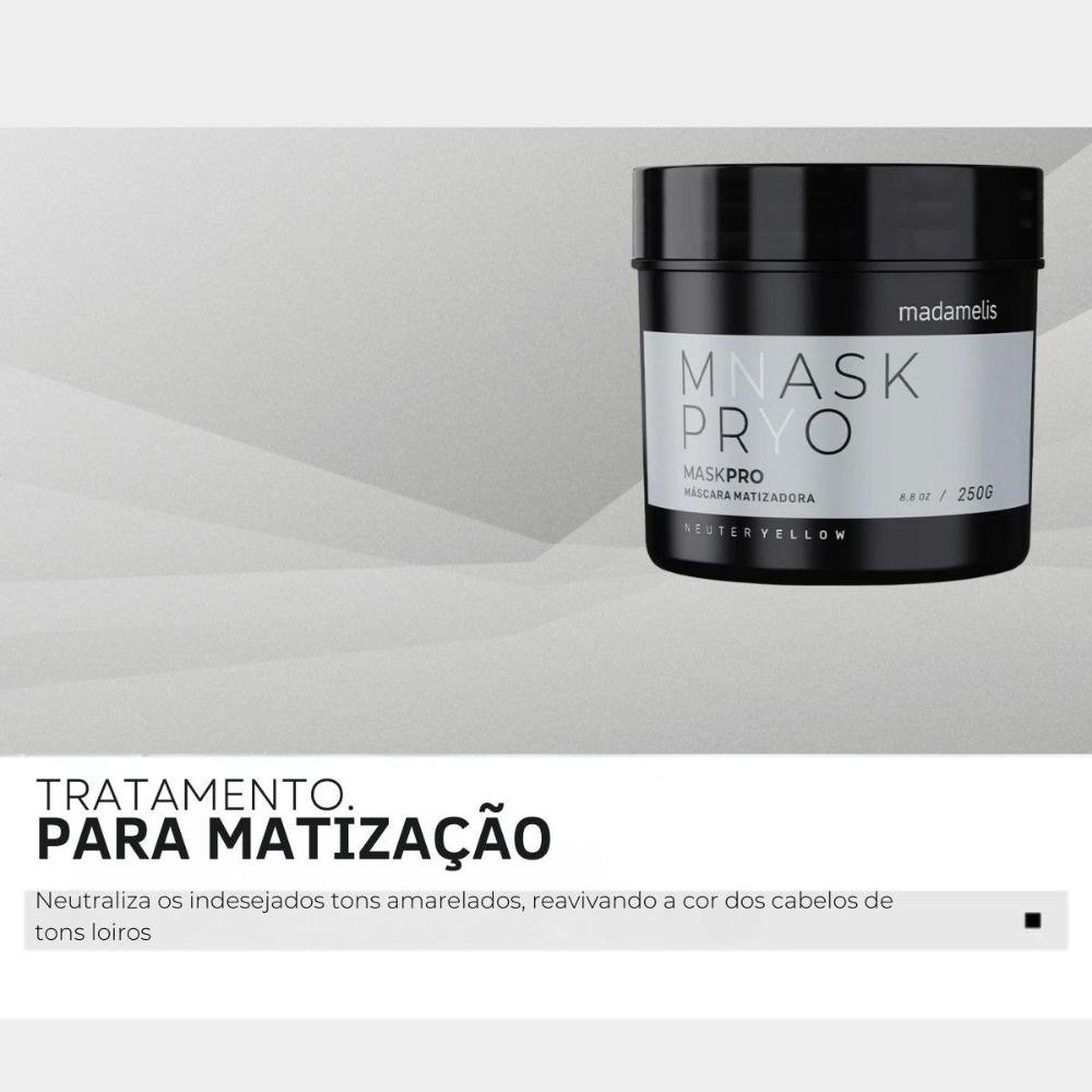 Madamelis Máscara Matizadora Neuter Yellow 250g 250g 2