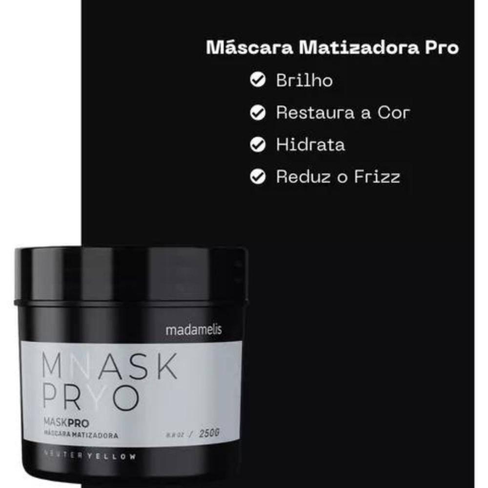 Madamelis Máscara Matizadora Neuter Yellow 250g 250g 4