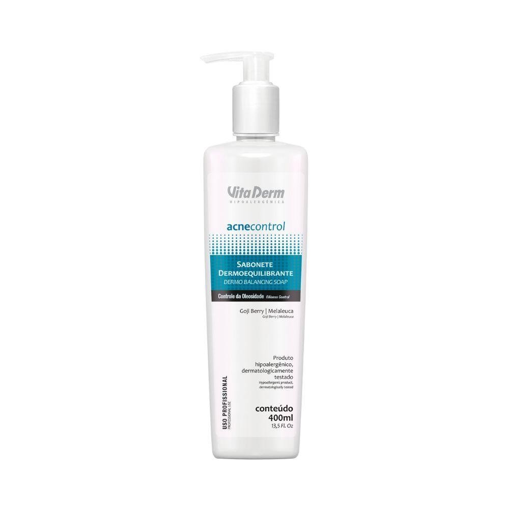 Vita Derm Acne Control Sabonete Dermoequilibrante 400ml