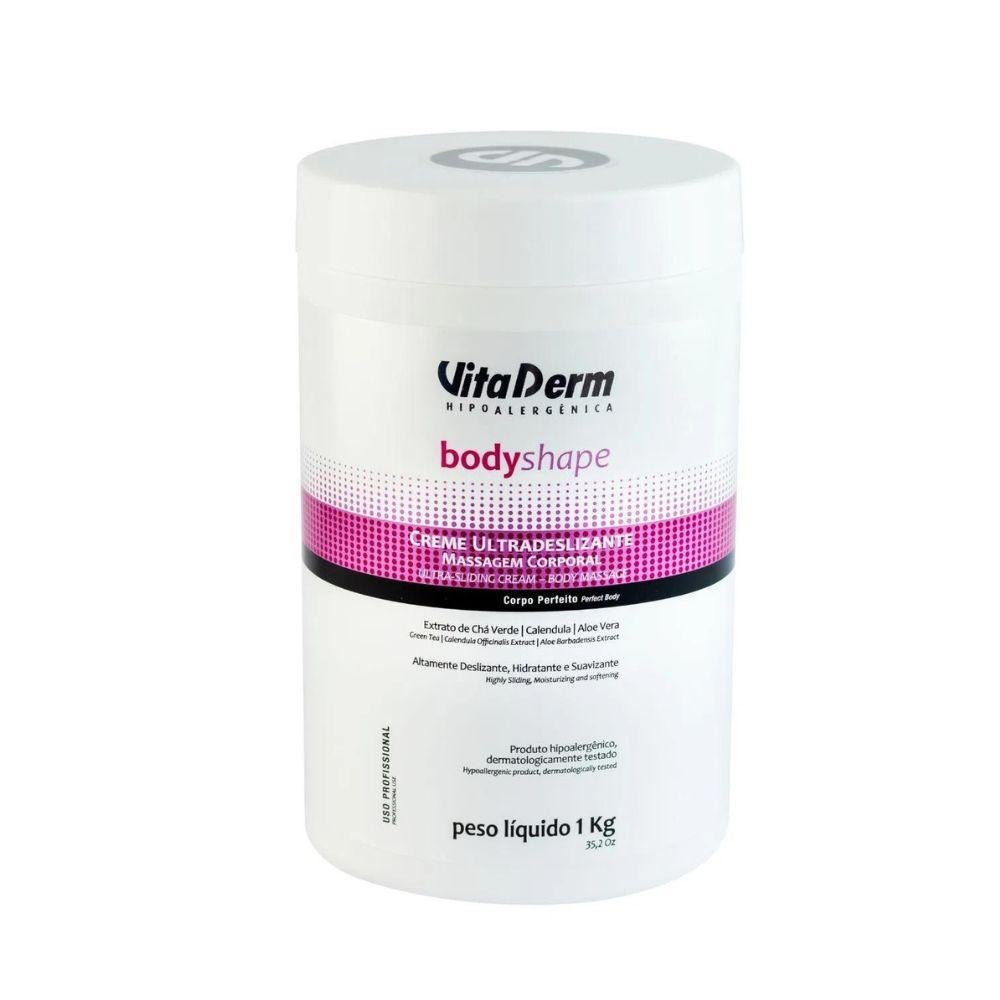 Vita Derm Body Shape Creme Ultradeslizante 1Kg 1L 1