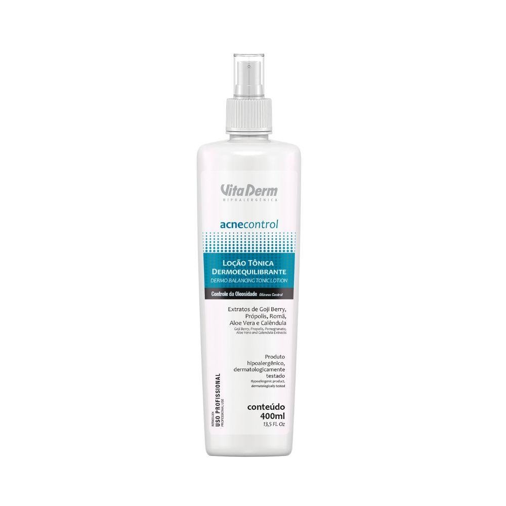 Vita Derm Acne Control Loção Tônica Dermoequilibrante 400ml 400ml 1