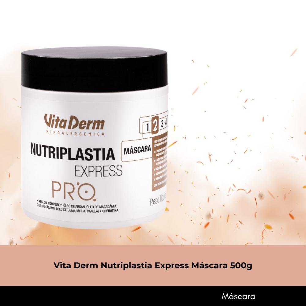 Vita Derm Nutriplastia Express Máscara 500g 500g 2