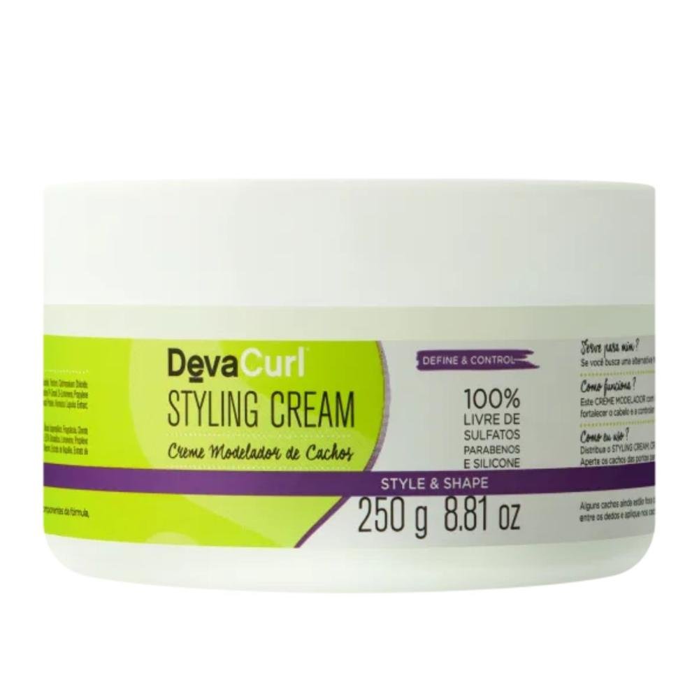 DevaCurl Styling Cream Creme Modelador de Cachos 250g 250g