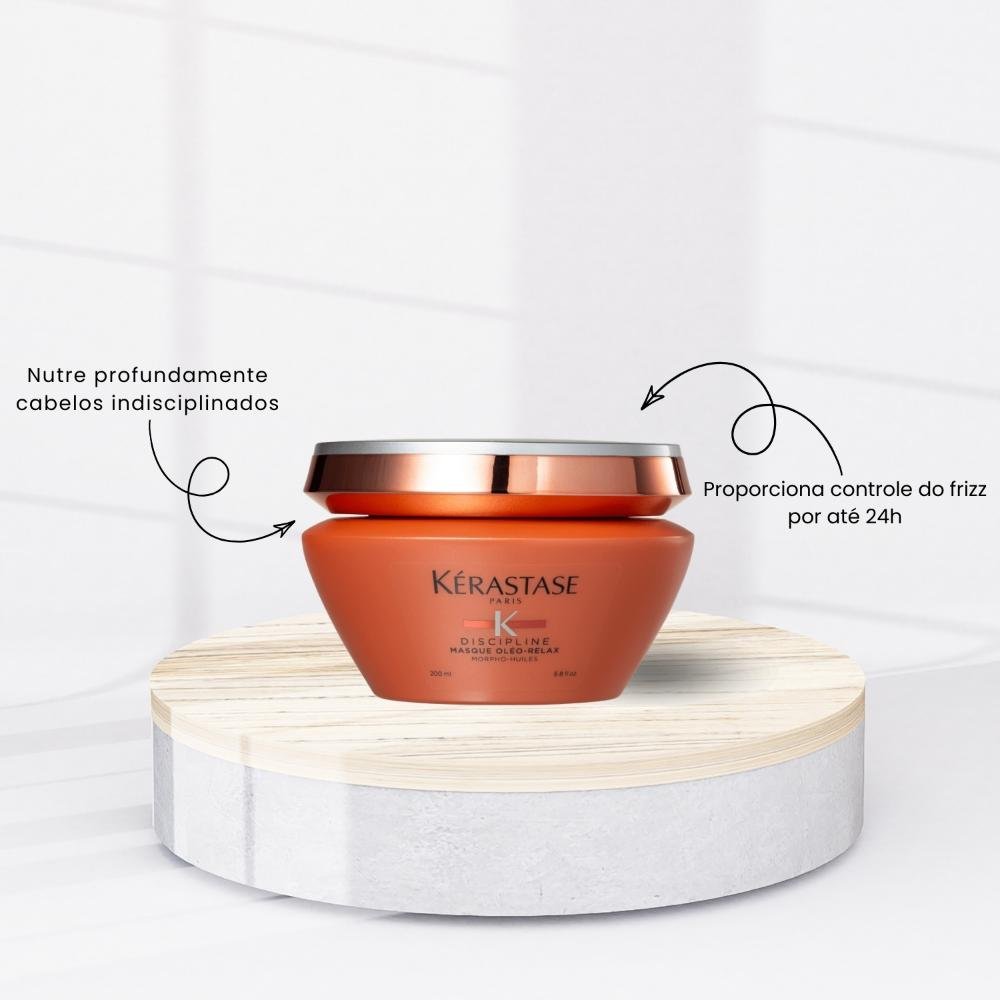 Kérastase Discipline Oléo-Relax - Máscara de Nutrição 200ml 200ml 4
