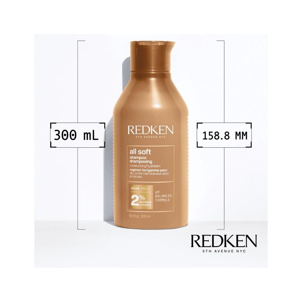 Redken All Soft Shampoo 300ml 300ml 11