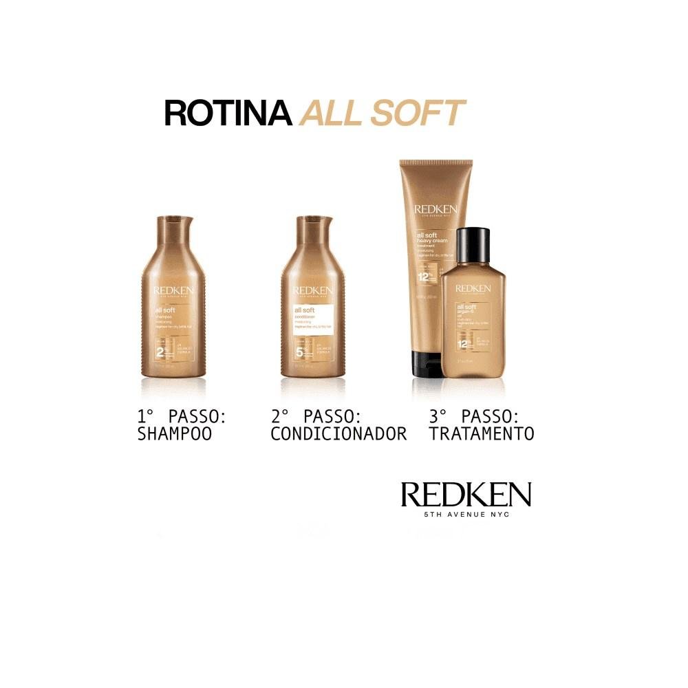 Redken All Soft Shampoo 300ml 300ml 13