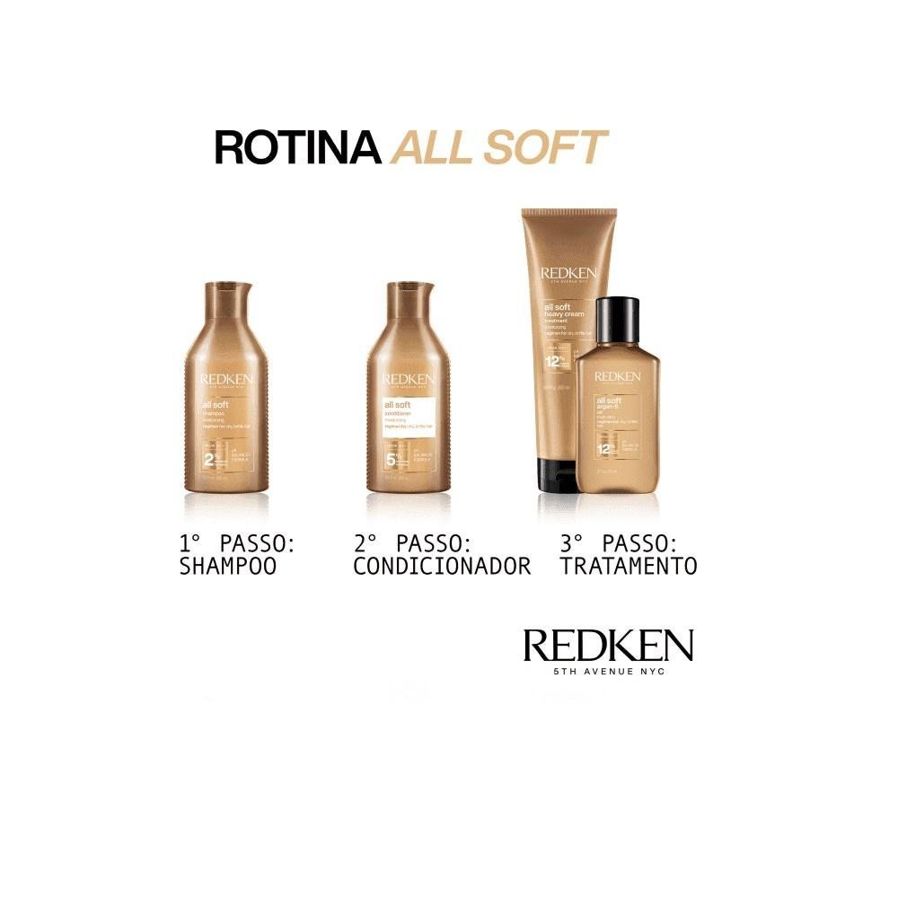 Redken All Soft Shampoo 300ml 300ml 6
