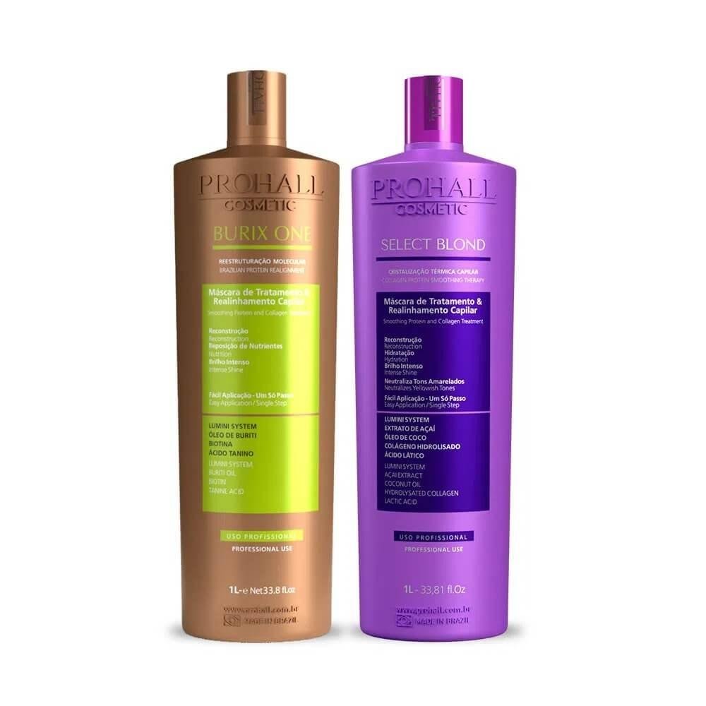 Prohall Kit Burix One Vegana + Select Blond 2x1 Litro ÚNICO 1
