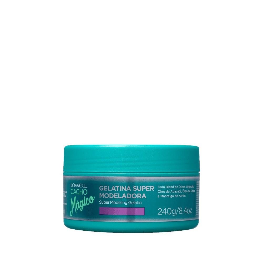 Lowell Cacho Mágico Super Modeladora - Gelatina Ativadora de Cachos 240g 240g 2