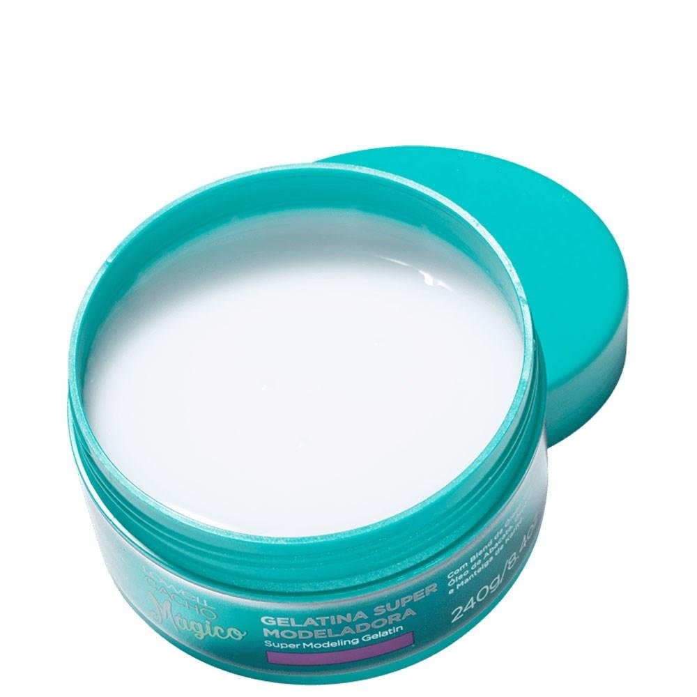 Lowell Cacho Mágico Super Modeladora - Gelatina Ativadora de Cachos 240g 240g 12
