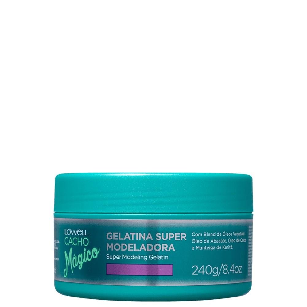 Lowell Cacho Mágico Super Modeladora - Gelatina Ativadora de Cachos 240g 240g 13