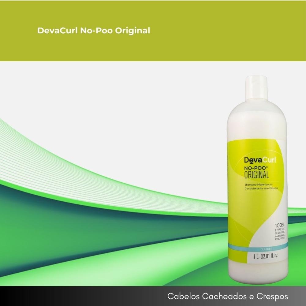 DevaCurl No-Poo Original Shampoo Sem Espuma 1L 1L 2