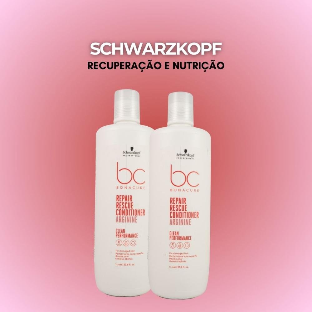 Schwarzkopf Repair Rescue Kit 2 Condicionador 1L ÚNICO 3