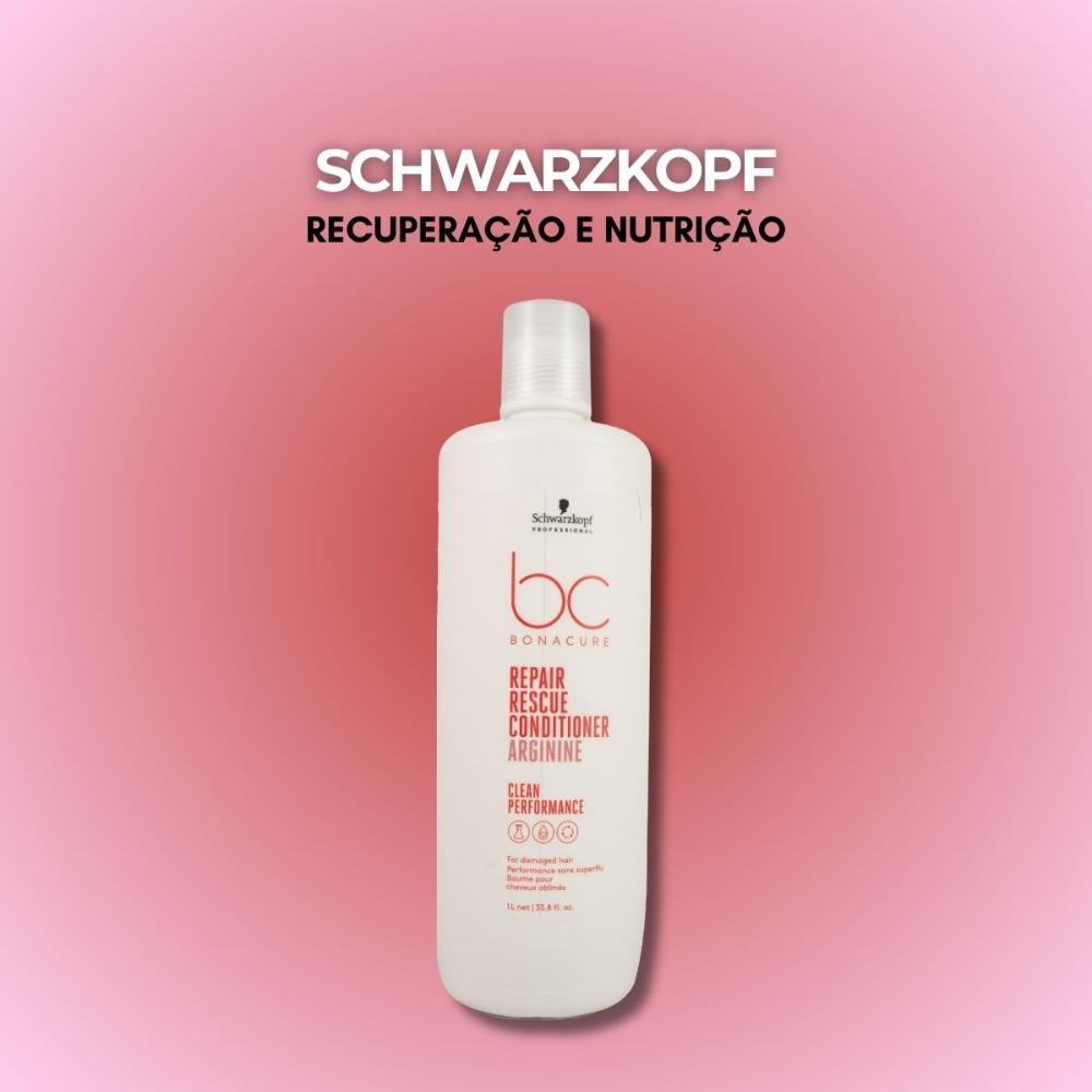 Schwarzkopf Repair Rescue Condicionador 1L 1L 3