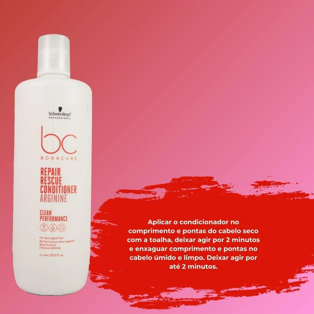 Schwarzkopf Repair Rescue Condicionador 1L 1L 5