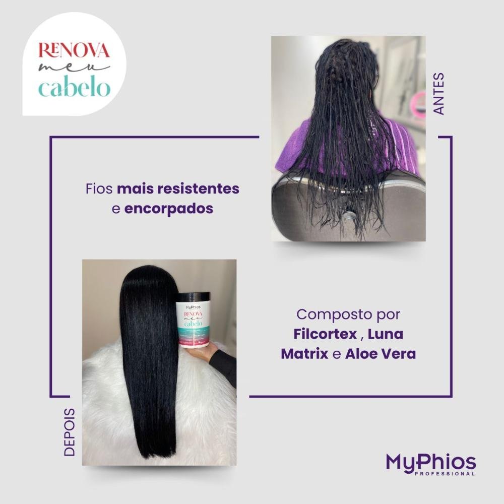 Leave-in MyPhios Renova Meu Cabelo Finalizador 150 g 150g 2