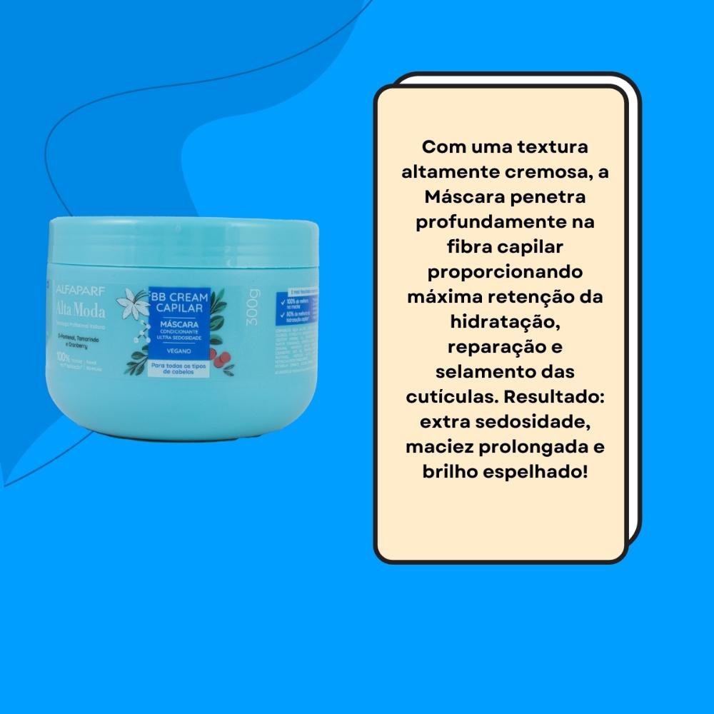 Máscara Alfaparf Alta Moda BB Cream 300 g 300g 3