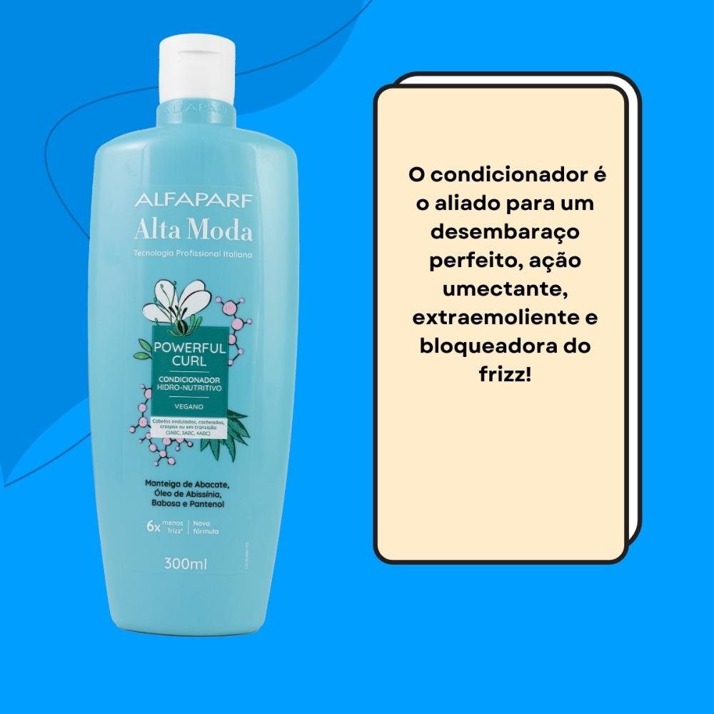 Alfaparf Alta Moda Powerful Curl Condicionador 300ml 300ml 3