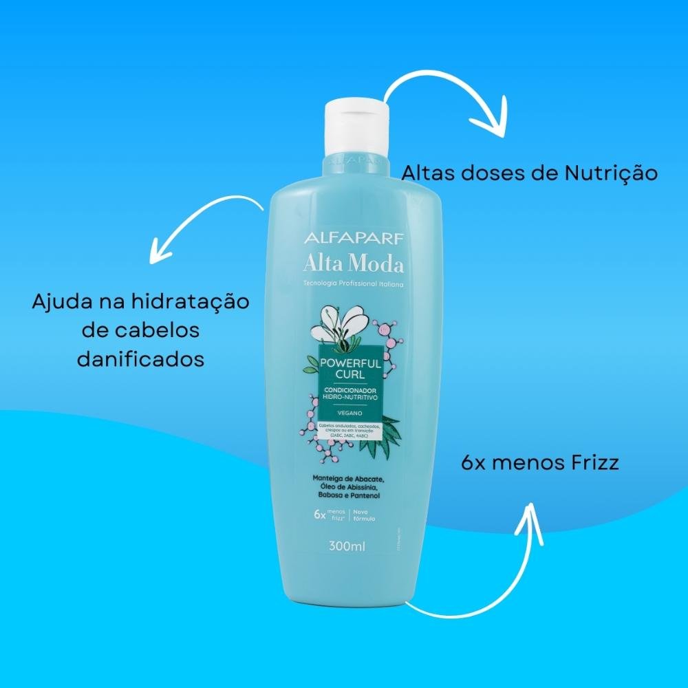 Alfaparf Alta Moda Powerful Curl Condicionador 300ml 300ml 4