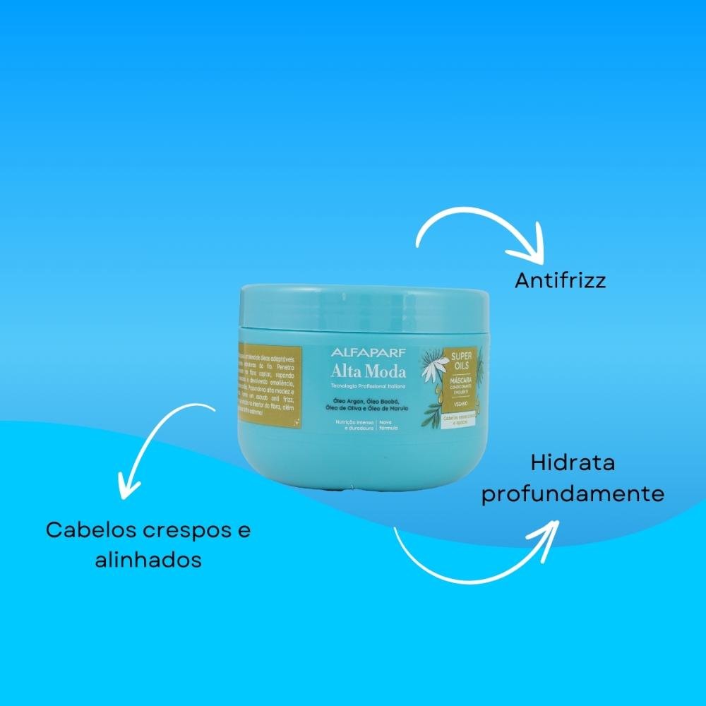 Máscara Alfaparf Alta Moda Super Oils 300 g 300g 4
