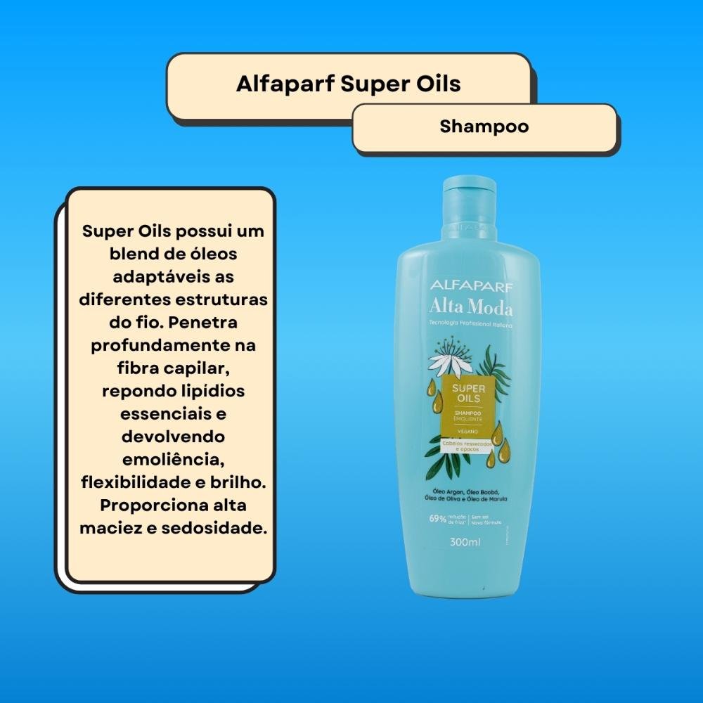 Shampoo Alfaparf Alta Moda Super Oils 300 ml 300ml 2