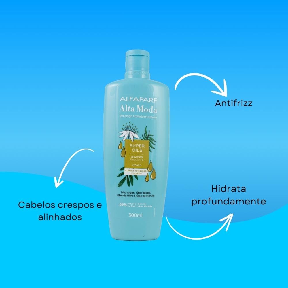Shampoo Alfaparf Alta Moda Super Oils 300 ml 300ml 4