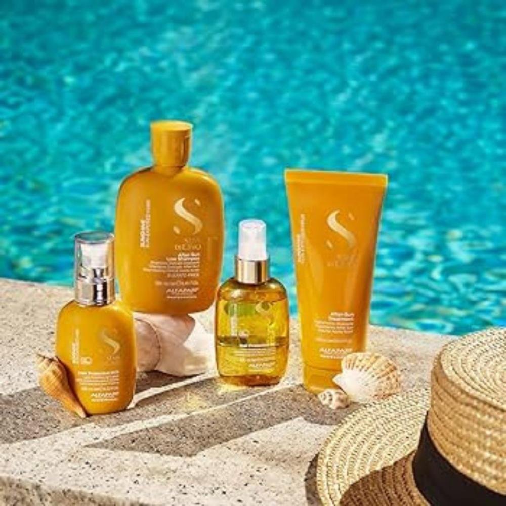 Alfaparf Semi Di Lino Sunshine Kit 2 Máscaras 200ml ÚNICO 5