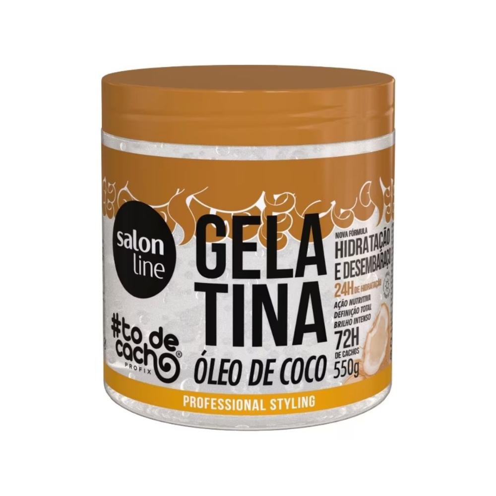 Gelatina Salon Line #todecacho Nutritiva 550 g