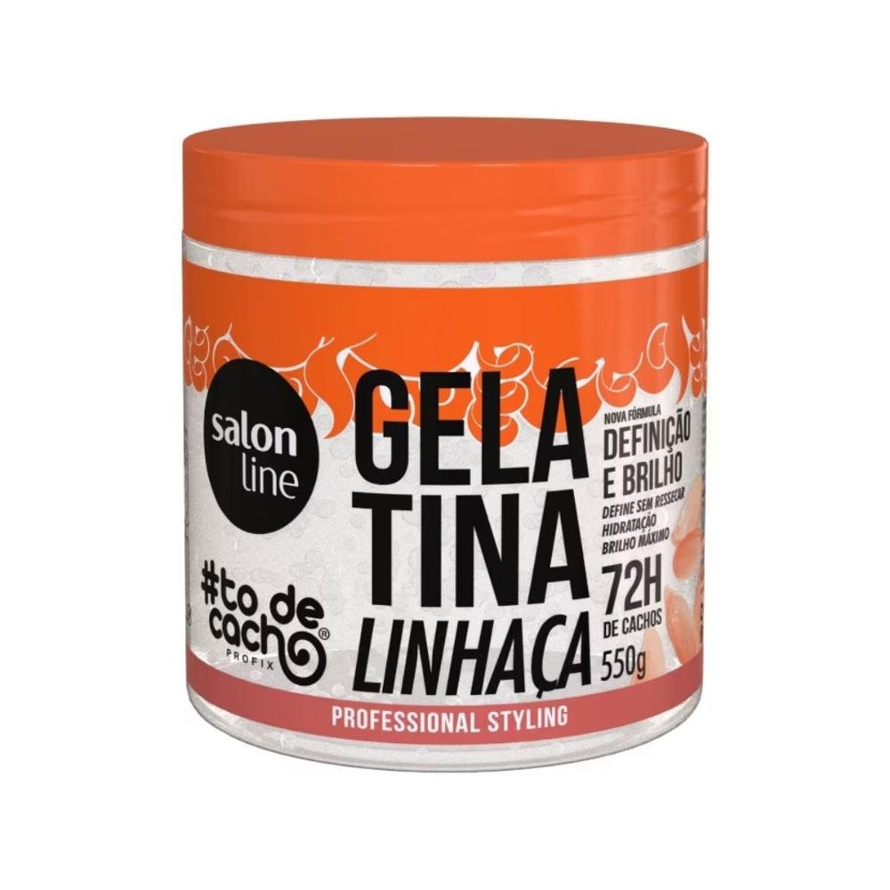 Salon Line #todecacho Gelatina Linhaça 550g 550g 6