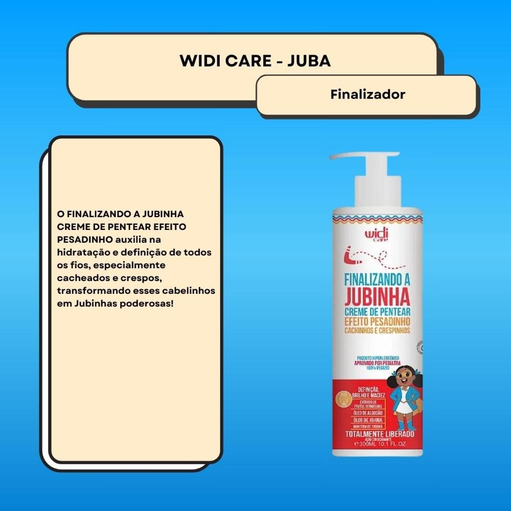 Widi Care Finalizando A Jubinha Creme de Pentear 300ml 300ml 2