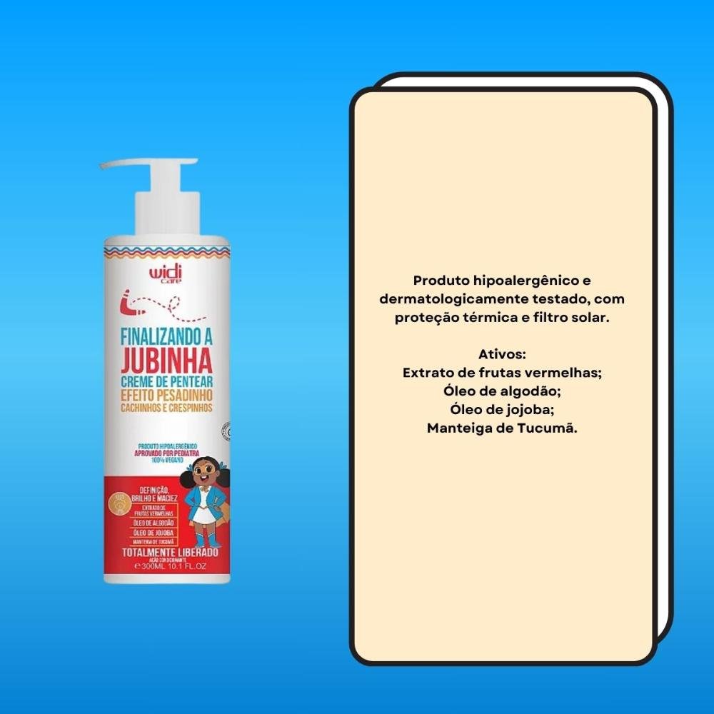Widi Care Finalizando A Jubinha Creme de Pentear 300ml 300ml 3