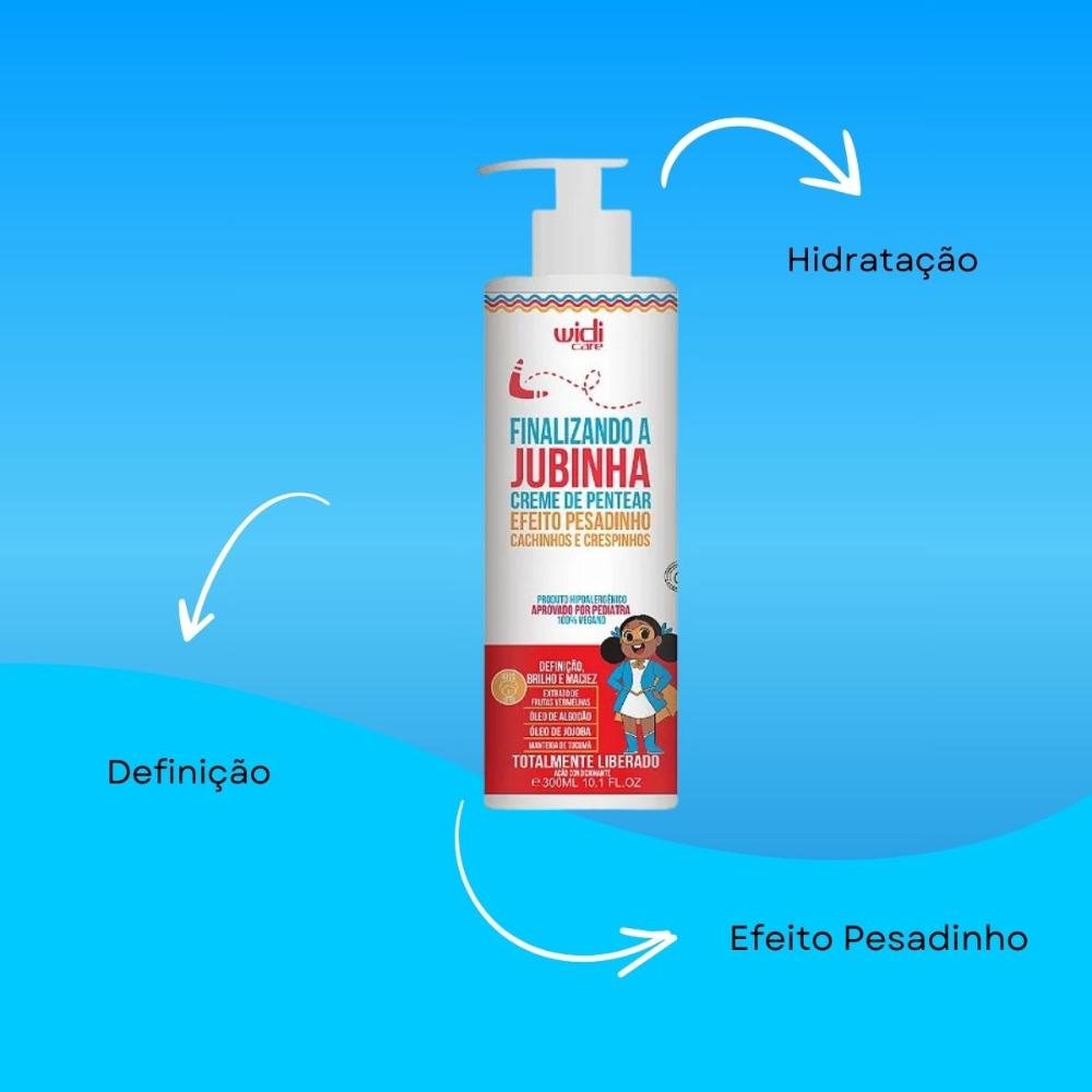 Widi Care Finalizando A Jubinha Creme de Pentear 300ml 300ml 4