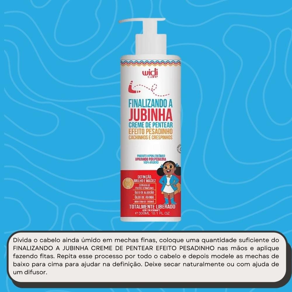 Widi Care Finalizando A Jubinha Creme de Pentear 300ml 300ml 5