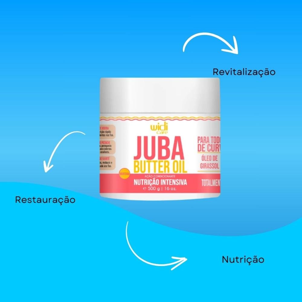 Widi Care Juba Butter Oil Manteiga Condicionante 500g 500g 4
