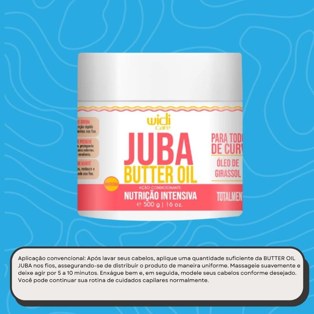 Widi Care Juba Butter Oil Manteiga Condicionante 500g 500g 5