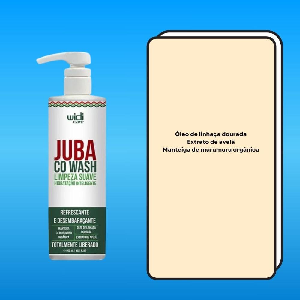Widi Care Juba Co Wash Limpeza Suave 500ml 500ml 3