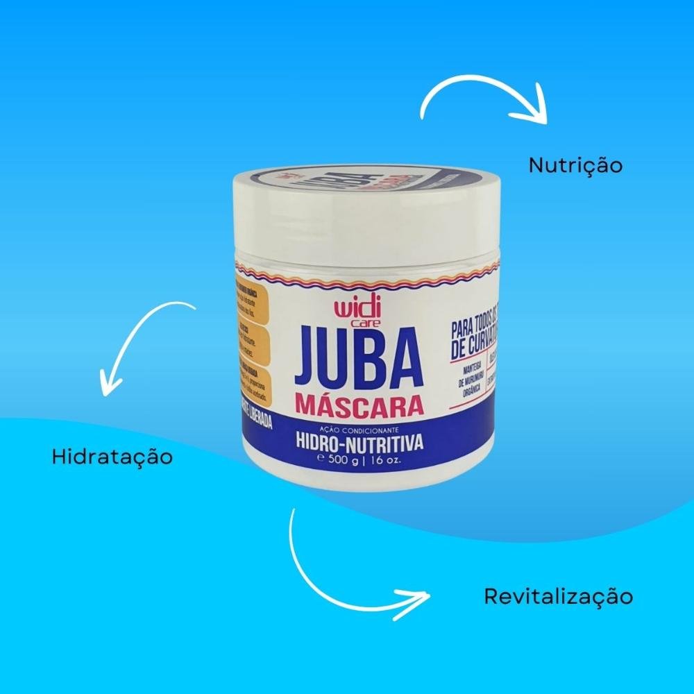 Widi Care Juba Máscara Hidro-Nutritiva 500g 500g 4